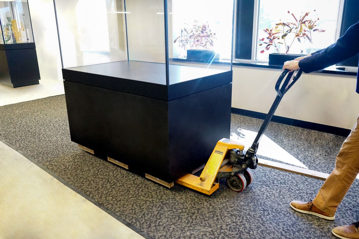 Hidden Pallet Jack Access
