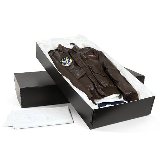 Gaylord Archival® Black Barrier Board Uniform & Suit Preservation Kit