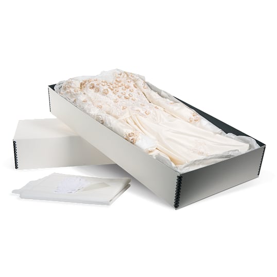 Gaylord Archival® Buffered Barrier Board Wedding Dress & Costume Preservation Kit