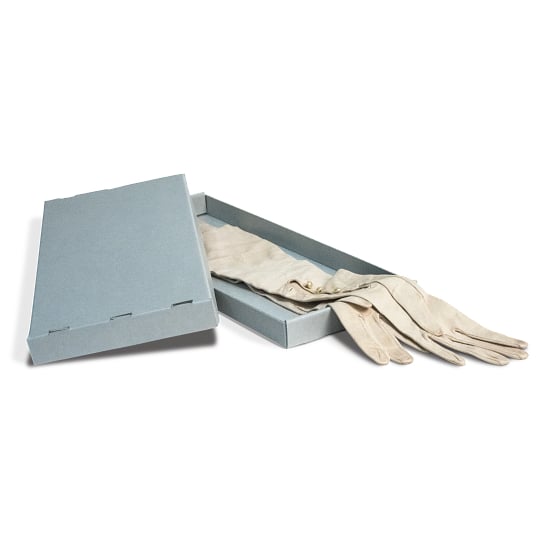 Gaylord Archival® Blue E-flute Women's Glove Box