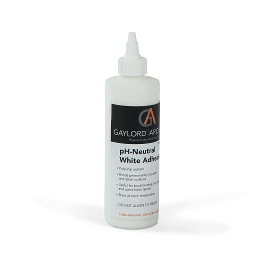 Gaylord Archival® White pH Neutral Adhesive