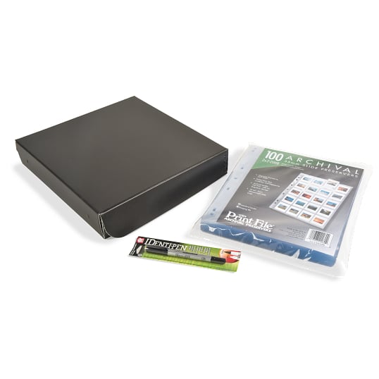 Gaylord Archival® Slide Storage Kit with Box Album