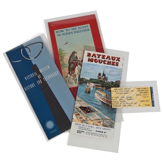 Gaylord Archival® 3 mil Archival Polyester Paper Ephemera Envelopes (10-Pack)