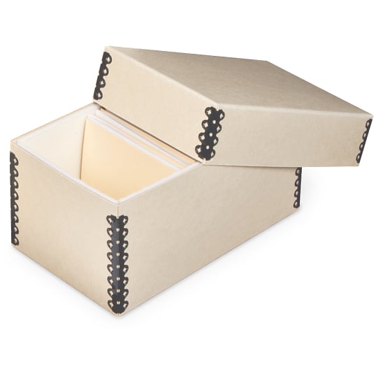 Gaylord Archival® Tan Barrier Board Glass Negative Storage System