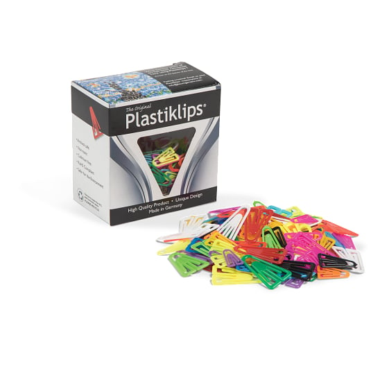 Plastiklips® Mixed Plastic Paper Clips 