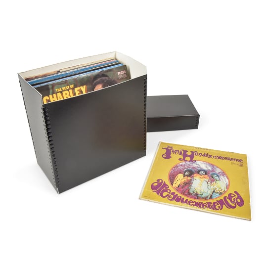 Gaylord Archival® Black 12" LP Record Box