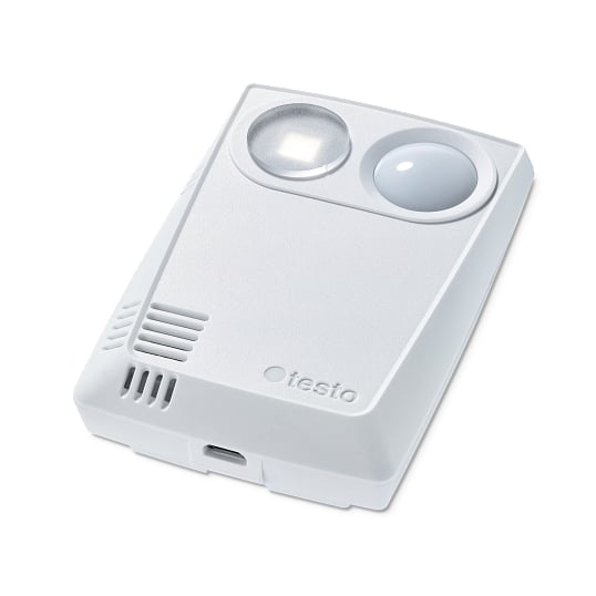 Testo 160 Wi-Fi Data Logger with Internal Temperature, Humidity, Visible Light & UV Radiation Sensors