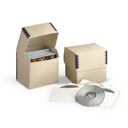 Barrier Board Flip-Top CD Box